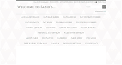 Desktop Screenshot of fazioscatjewelry.com